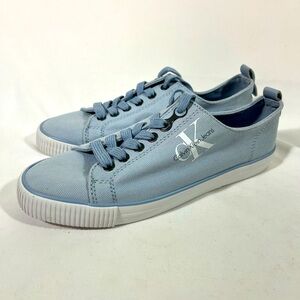 Calvin Klein‎ Jeans DORA Canvas Sneakers Womens Sz 9 BABY BLUE NEW